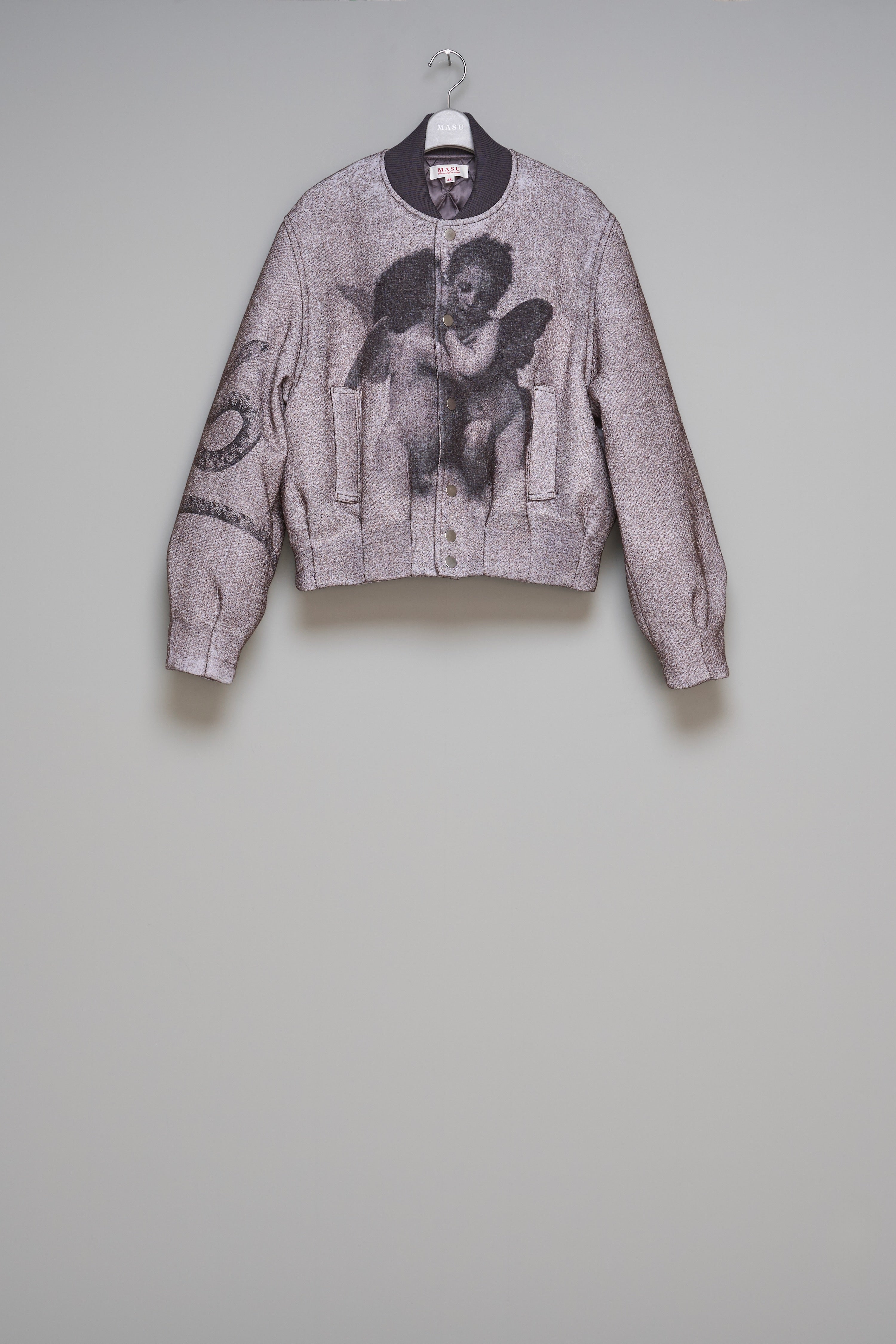 MASU 25aw エンジェル　ボンバージャケット　46 MASU(エムエーエスユー)のANGEL BOMBER JACKET GRAYの通販｜PALETTE