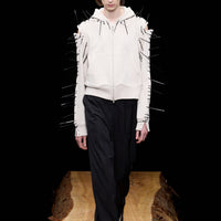 MASU(エムエーエスユー)のBONE NEEDLE ZIP-UP HOODIE GRAYの通販