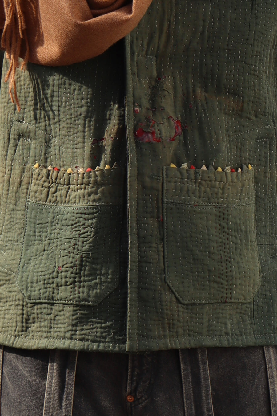 LEH  Quilting Reversible Blouson