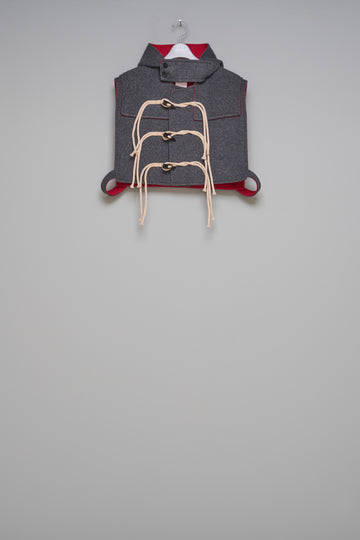 MASU  DUFFLE VEST(GRAY)