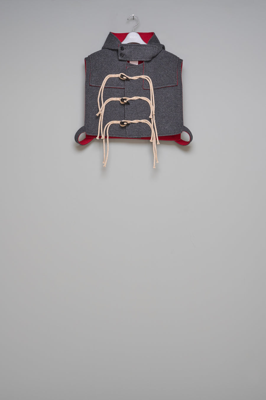 MASU(エムエーエスユー)のDUFFLE VEST GRAYの通販｜PALETTE art alive 