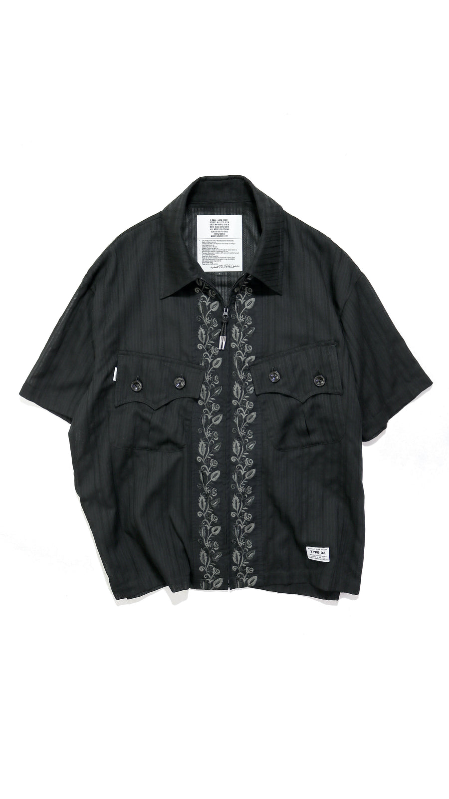 D.TT.K】ZIP TRIBAL SHIRTS | www.darquer.fr