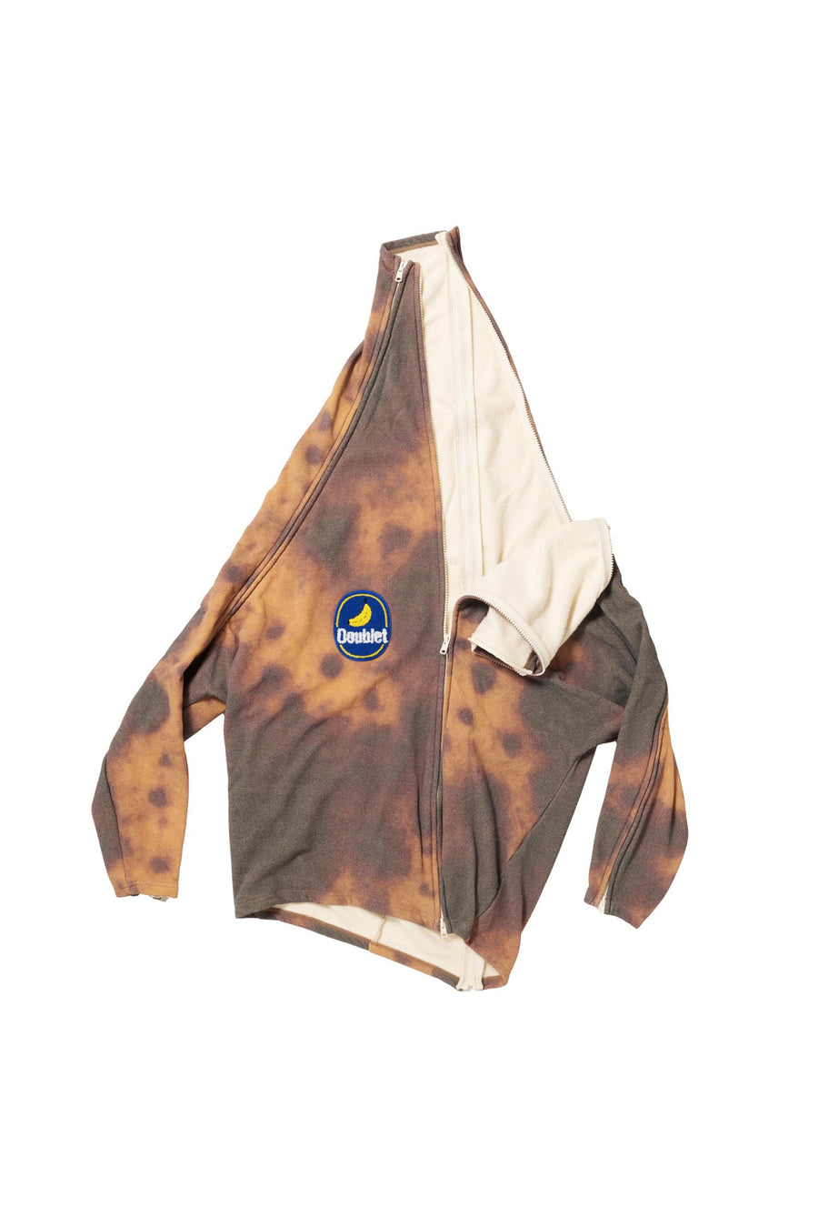 doublet(ダブレット)のPEELABLE BANANA HOODIE BROWNの通販｜PALETTE