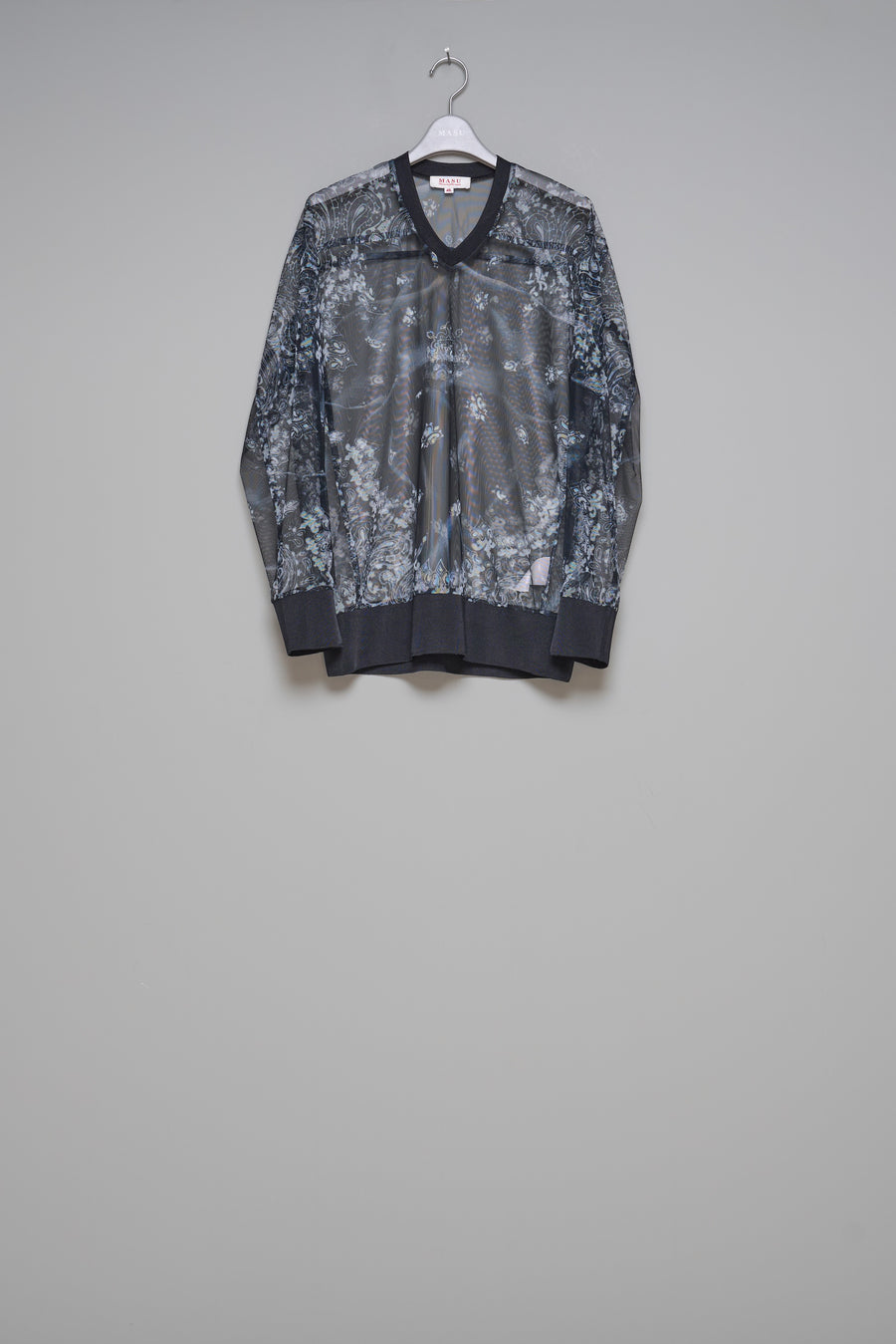 MASU  GHOST PAISLEY FOOTBALL SHIRT(BLACK)