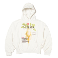 doublet(ダブレット)のFARMES MAGAZINE COVER HOODIE WHITEの通販