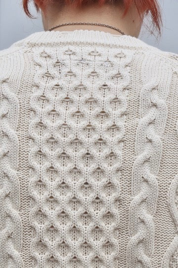 新品 26ss doublet CAUGHT IN THE CABLE ニット doublet(ダブレット)のCAUGHT IN THE CABLE FISHERMAN KNITの通販