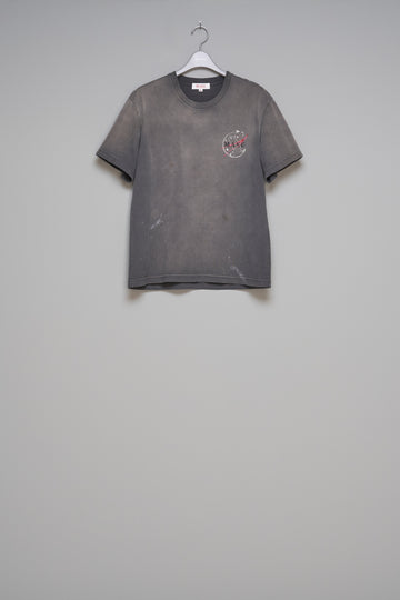 MASU  WASTED EXPLORER CREW T-SHIRT(BLACK)