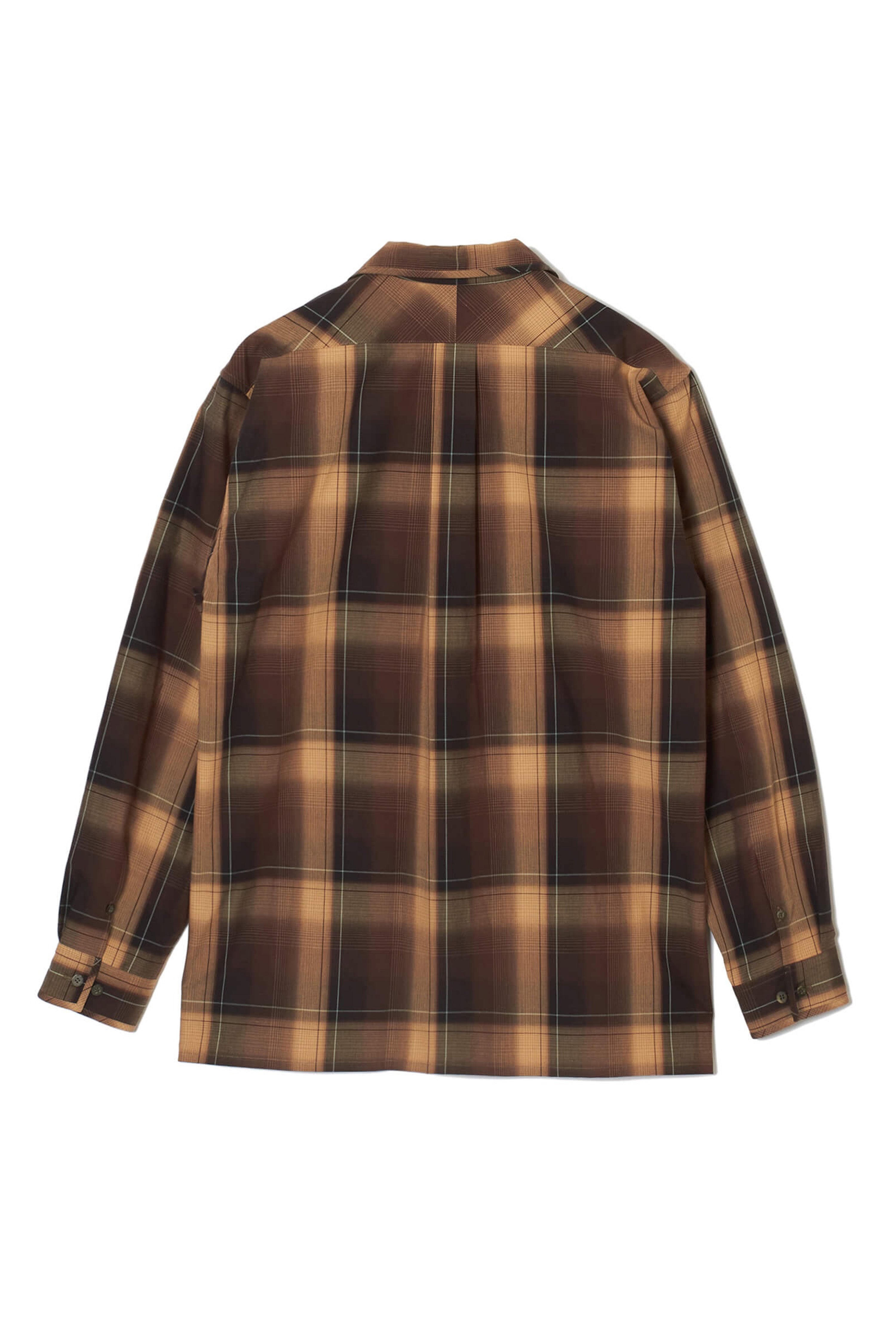 【新品】SUGARHILL オープンカラーブラウス　サイズ2 ブラウン 10_ed4f9269-bc9f-4b62-a9d4-