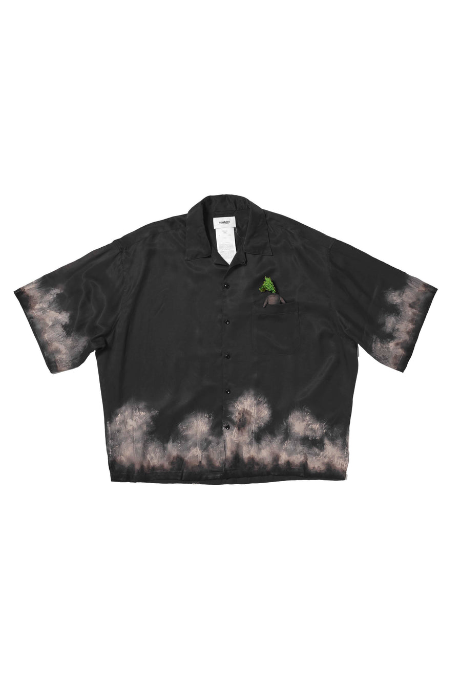 doublet(ダブレット)のMUD-HAND-PAINTED SHIRT BLACKの通販｜PALETTE