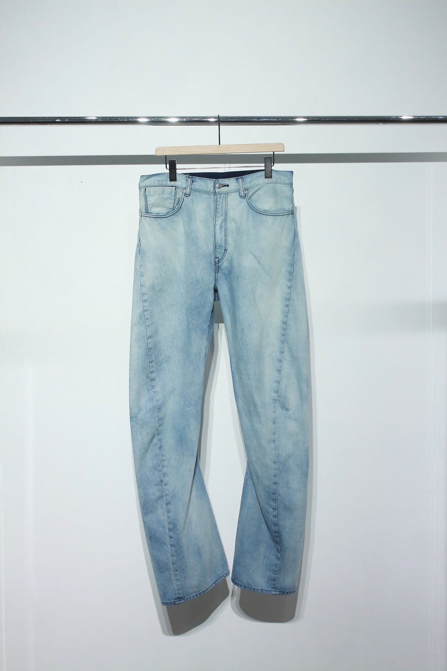 soe  Bleached 3D Jeans(L.BLUE)