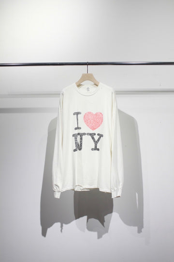 soe  Printed L/S Tee “I♡NY