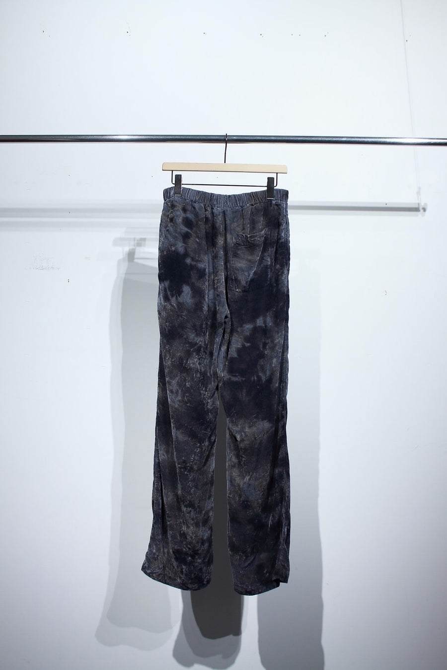 soe  Bleach&Over Dye Velor Pants