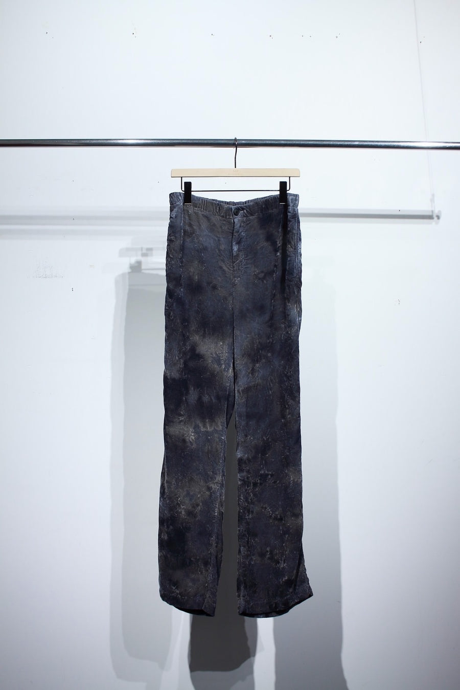 soe  Bleach&Over Dye Velor Pants