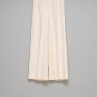 MASU(エムエーエスユー)のTUCKED WIDE TROUSERS WHITEの通販｜PALETTE