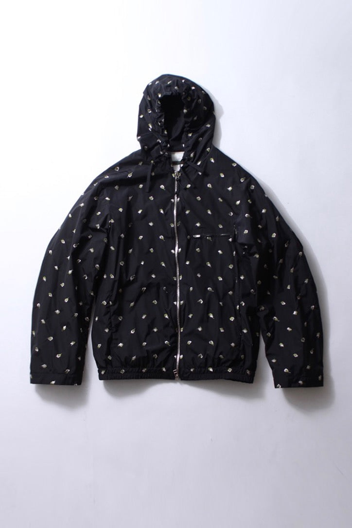 soe  All-Over Embroidered Hooded Jacket