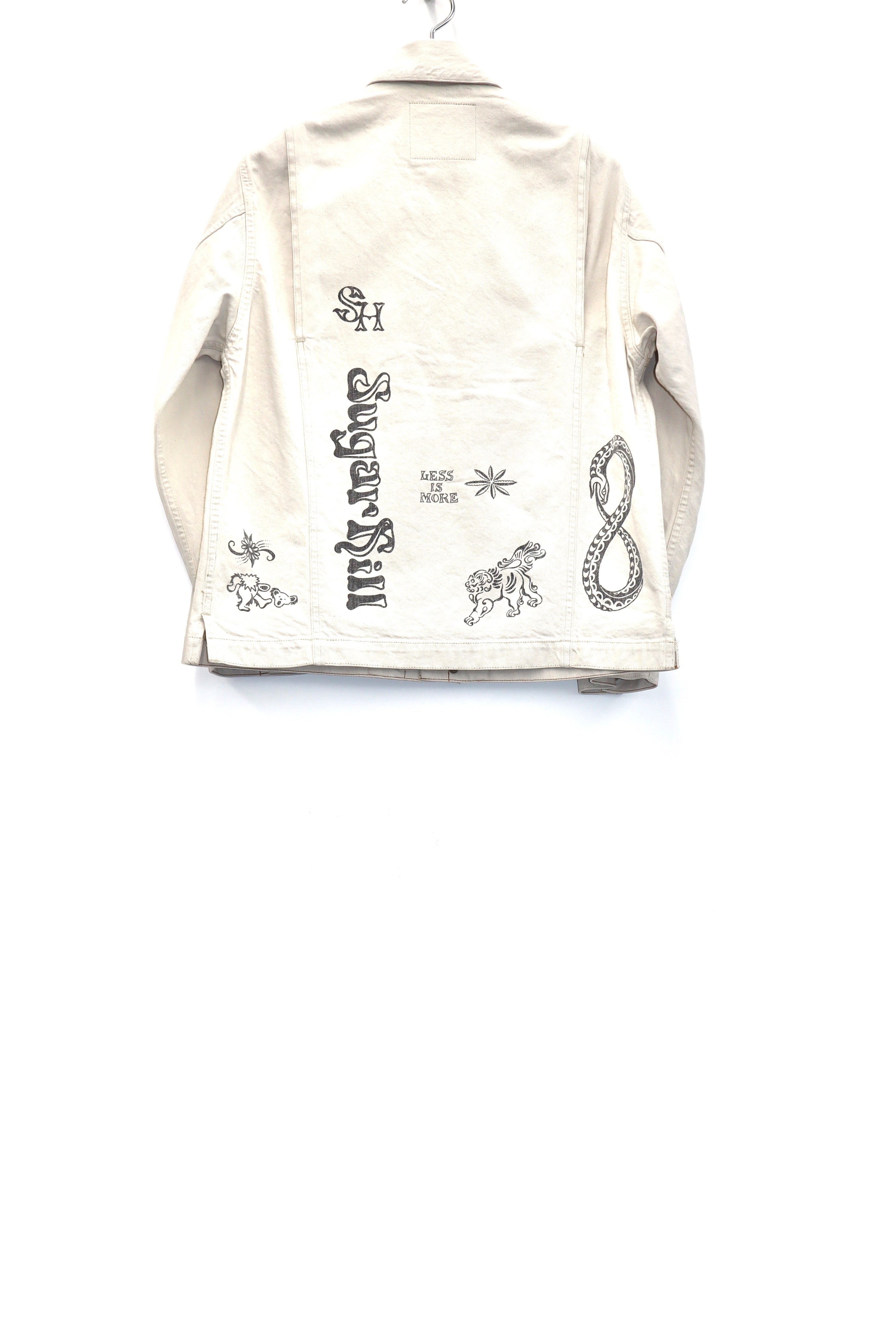 SUGARHILL(シュガーヒル)のTATTOO FLASH PRINT POCKET DENIM JACKETの