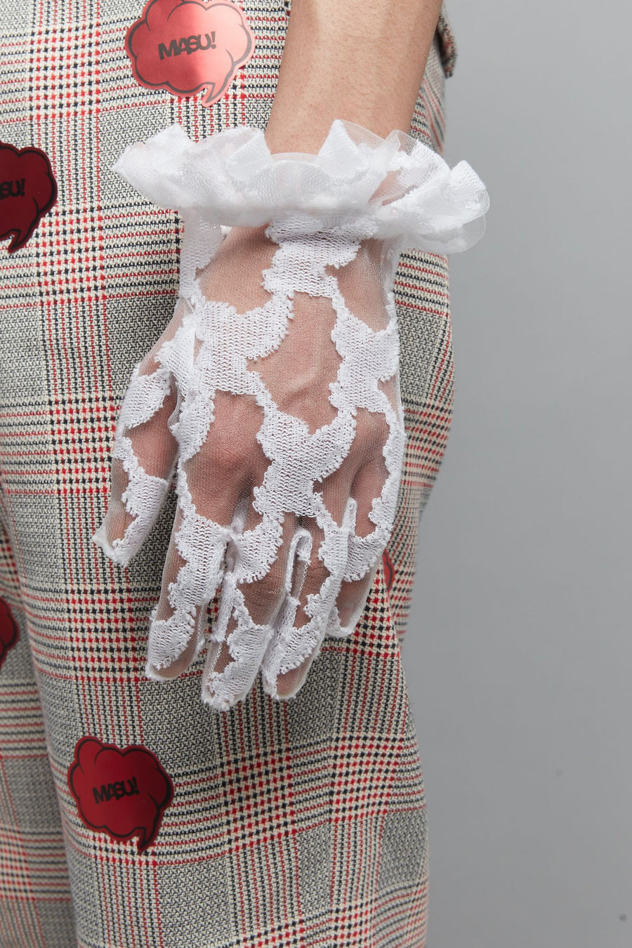 Masu's Angel Lace Glove White Mail Order | Palette Art Alive 