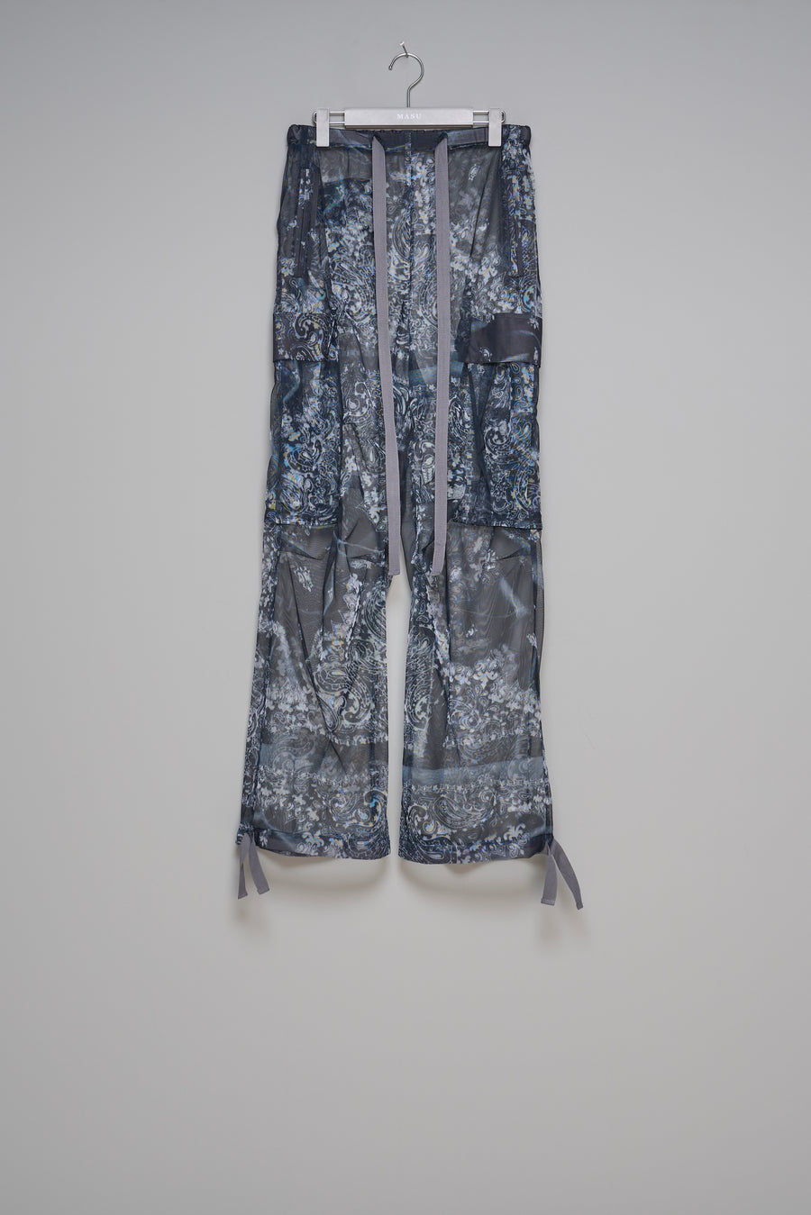 MASU  GHOST PAISLEY OVER PANTS(BLACK)