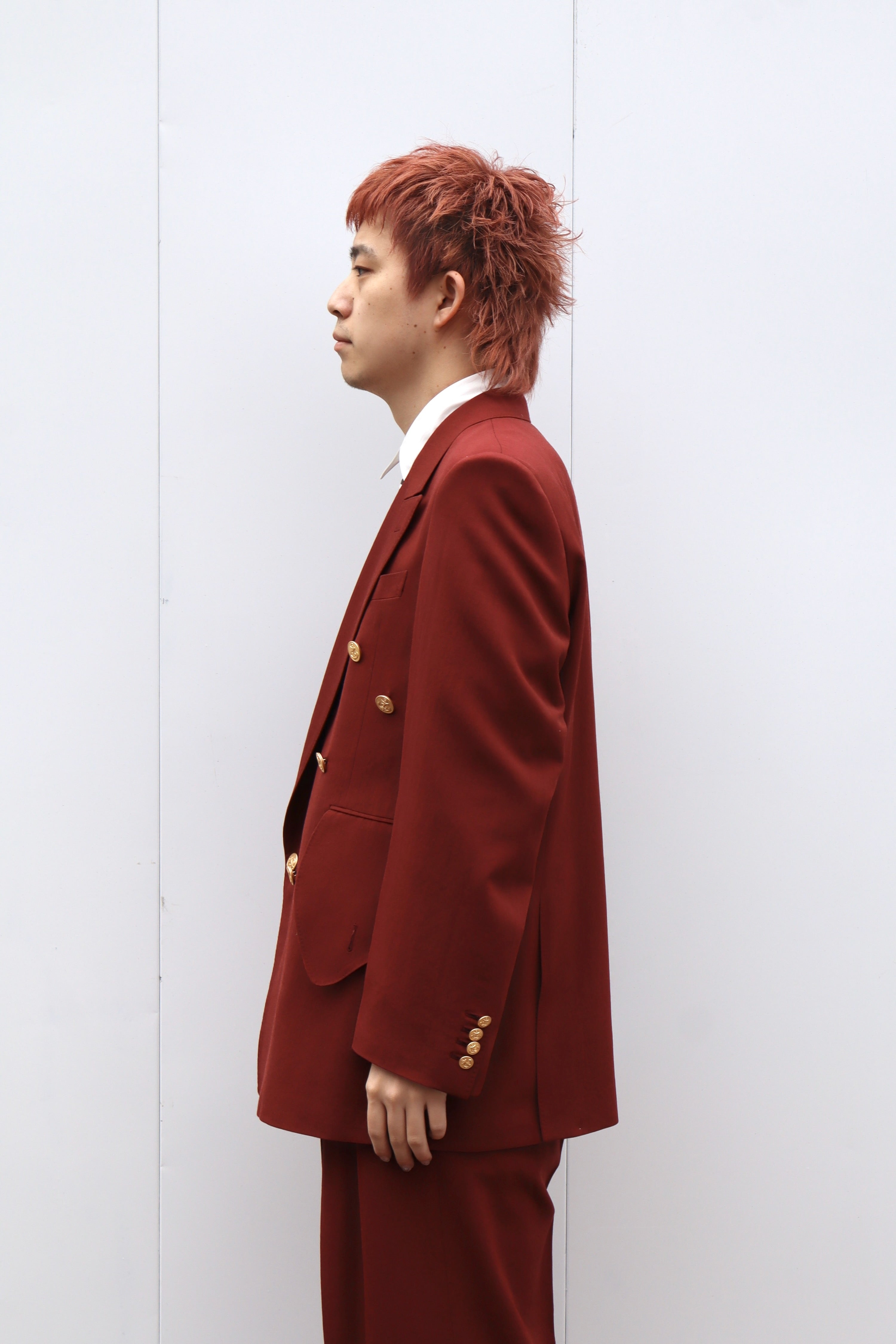 doublet(ダブレット)のKINMEDAI THREAD TAILORED JACKET WINEの通販 