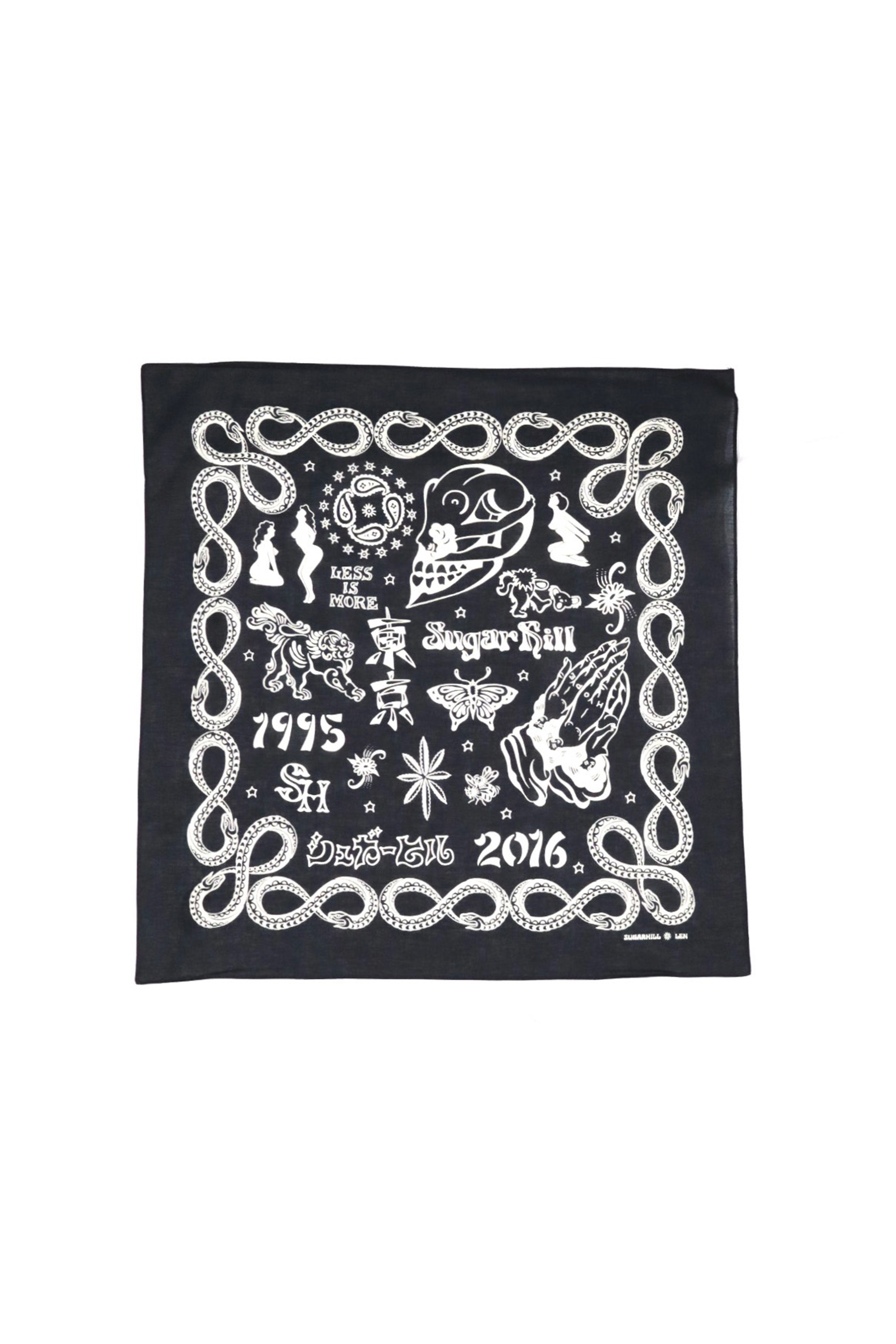 SUGARHILL(シュガーヒル)のTATOO FLASH BANDANA BLACKの通販｜PALETTE
