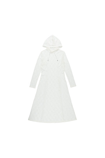 【25ss先行予約】BELPER  2025ss RACE LONG PARKA(WHITE) ※2月入荷予定予約品