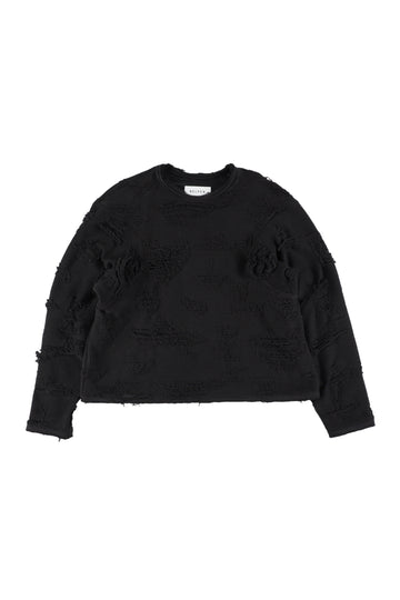 【25ss先行予約】BELPER  2025ss LOVE SWEATSHIRT(BLACK) ※2月入荷予定予約品