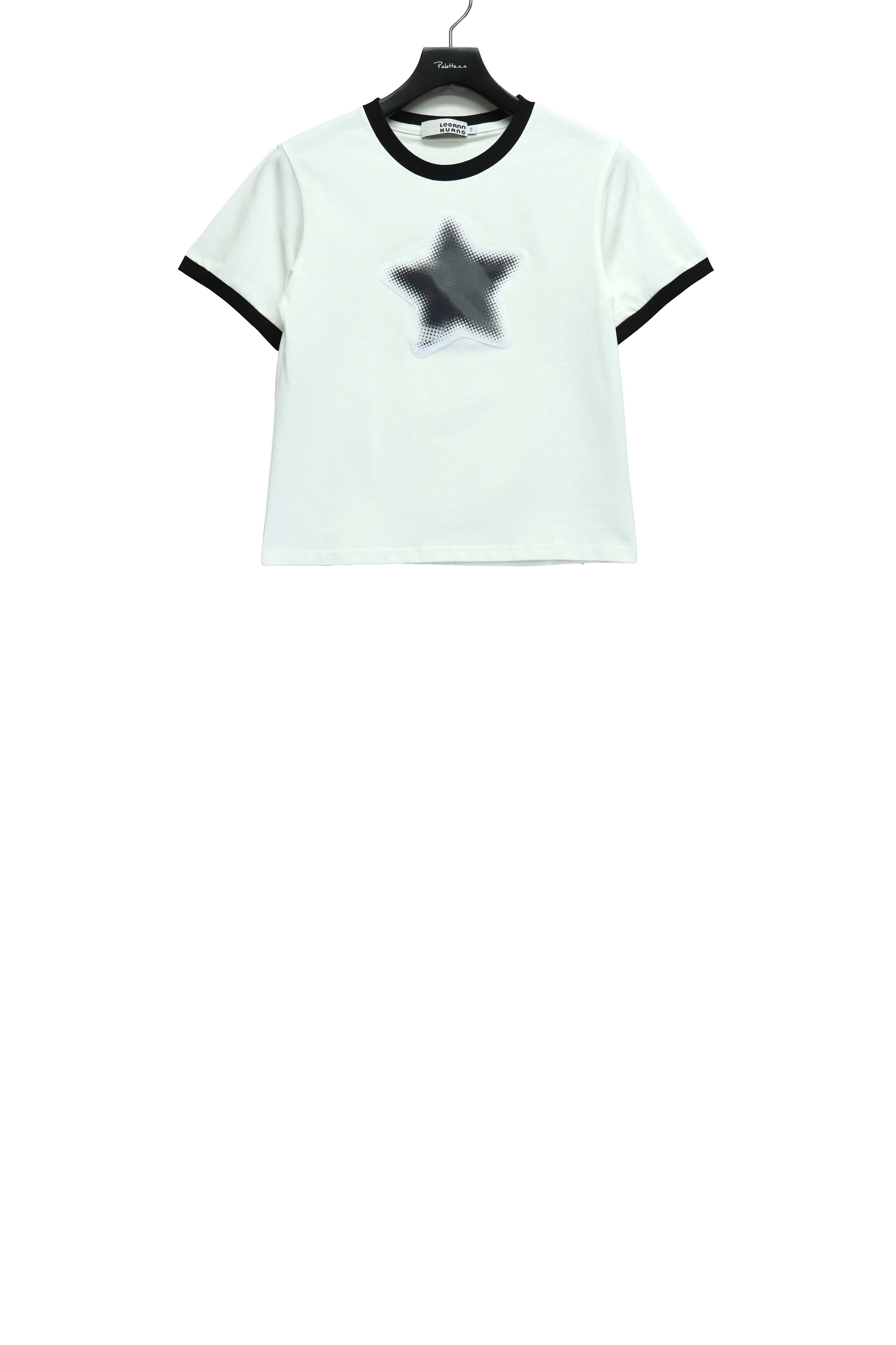 LEEANN HUANG(リーアン ホアン)のSTAR RINGER TEE WHITE W/ STAR(Tシャツ)の通販｜PALETTE ...