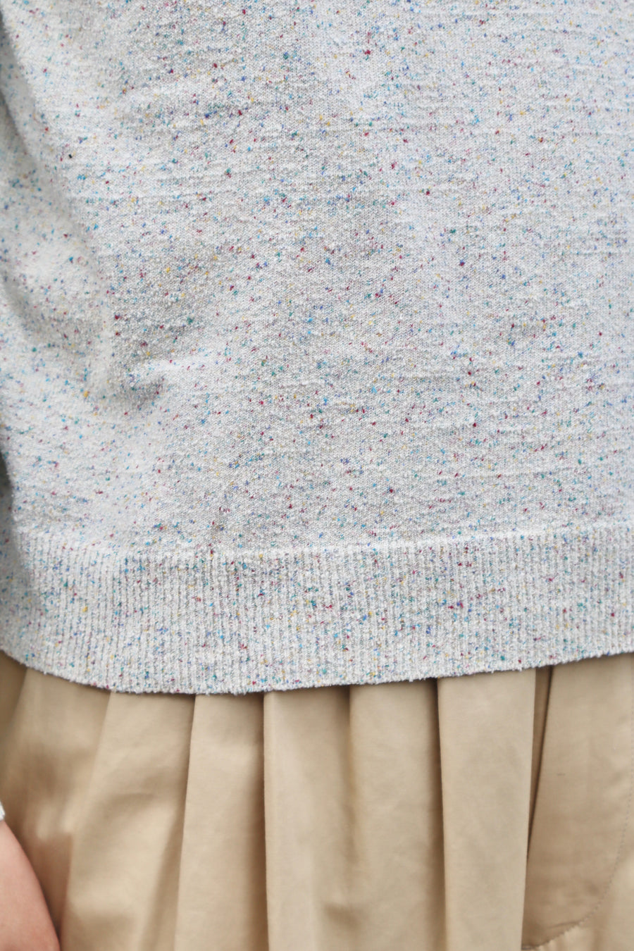 トップス MASU SILK NEP SWEATER(WHITE) MASU(エムエーエスユー)のSILK NEP SWEATER WHITEの通販｜PALETTE art