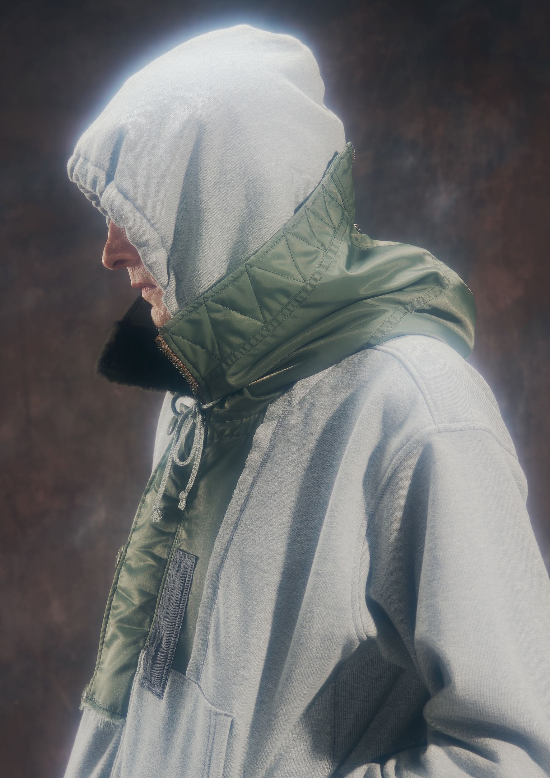 elephant TRIBAL fabrics(エレファントトライバルファブリックス)のCHIMERA ZIP PARKA  KHAKI(トップス)の通販｜PALETTE art aliveのオンラインショップ – PALETTE art alive ONLINE STORE