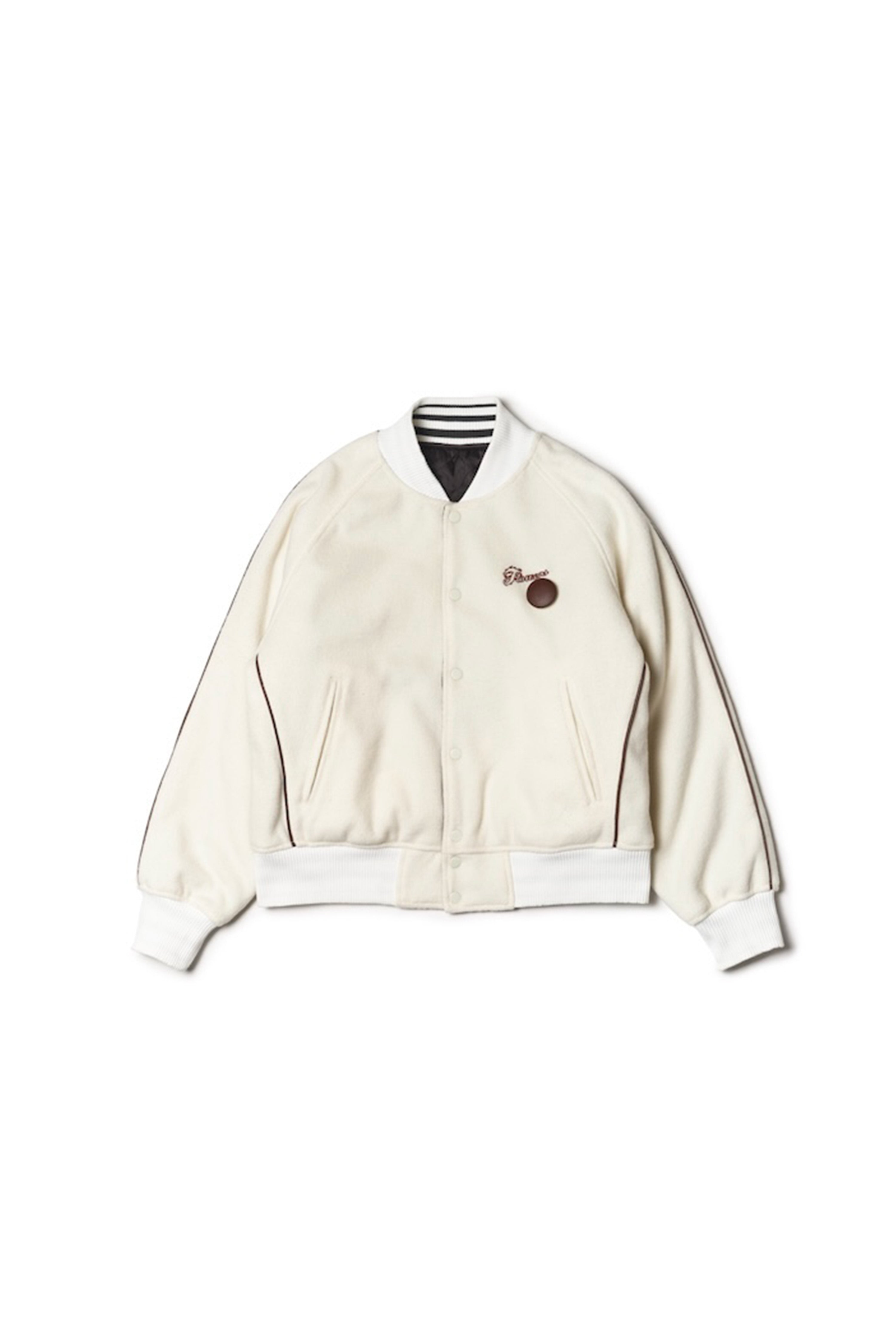 FAF(エフエーエフ)のSTADIUM JACKET WHITEの通販｜PALETTE art aliveの