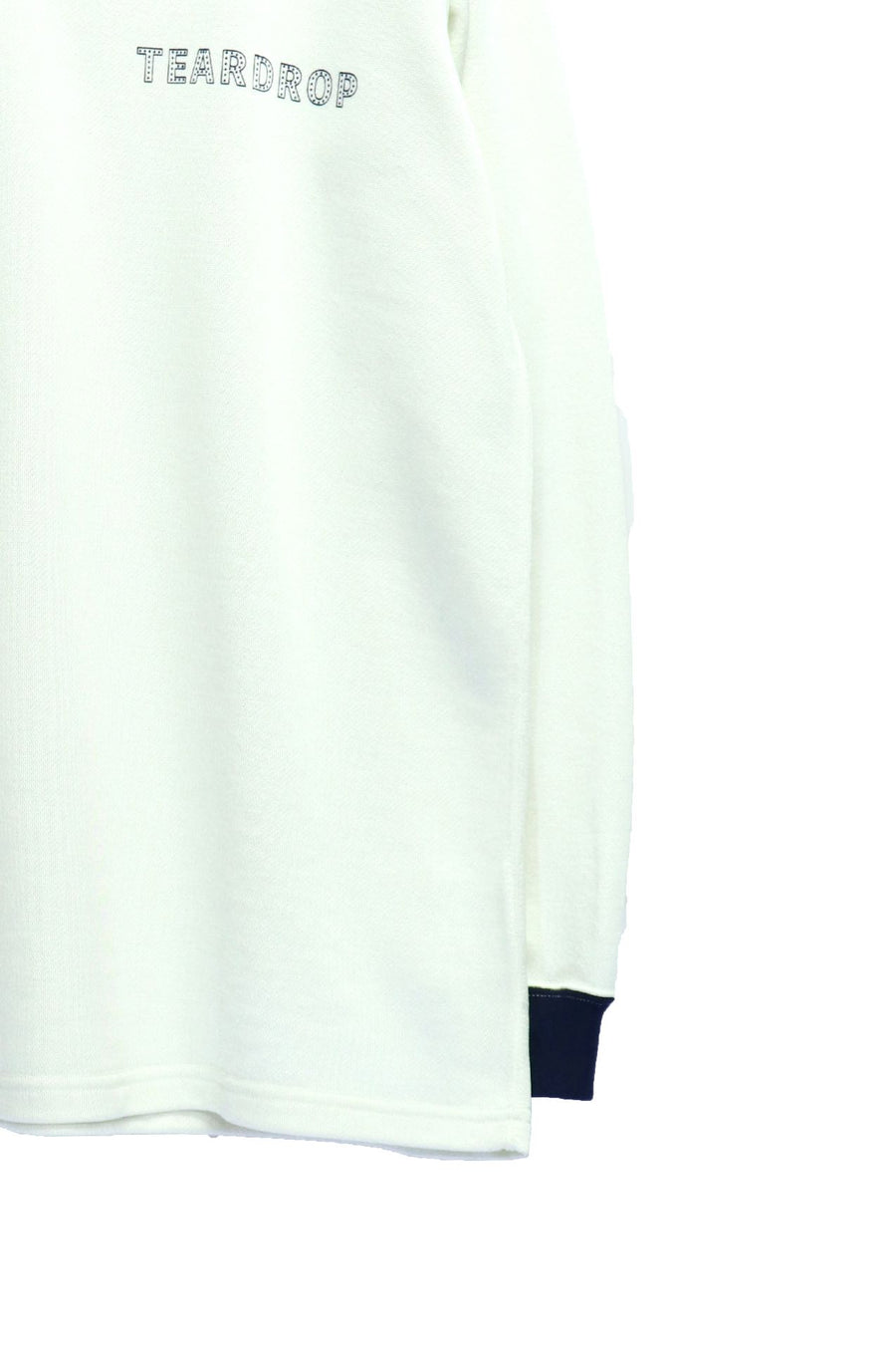 Taiga Igari  Two-Tone Racing Shirt(OFF WHITE  NAVY)