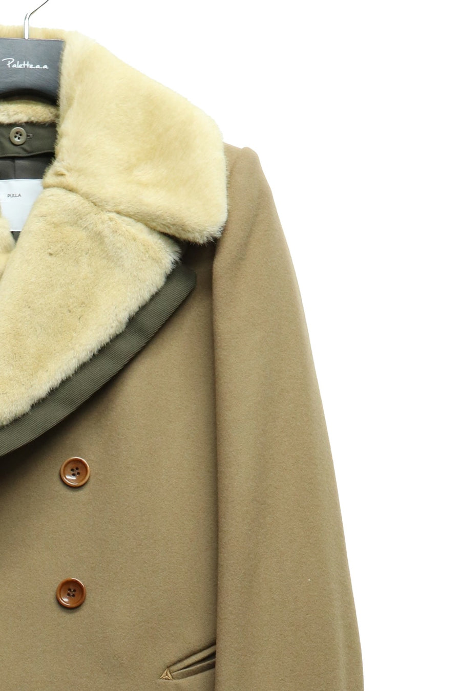 TOGA(トーガ)のMELTON COAT BEIGEの通販｜PALETTE art aliveの