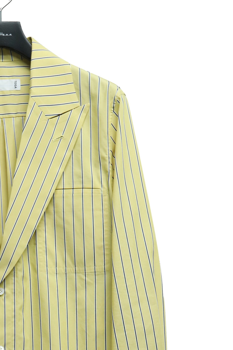 TOGA(トーガ)のLapel shirt YELLOWの通販｜PALETTE art aliveの