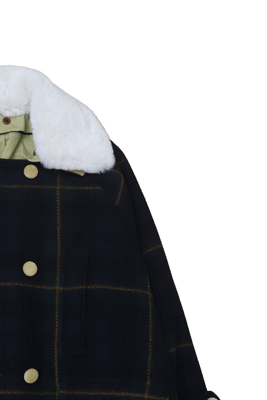 HOMMENA  A Line Short Coat