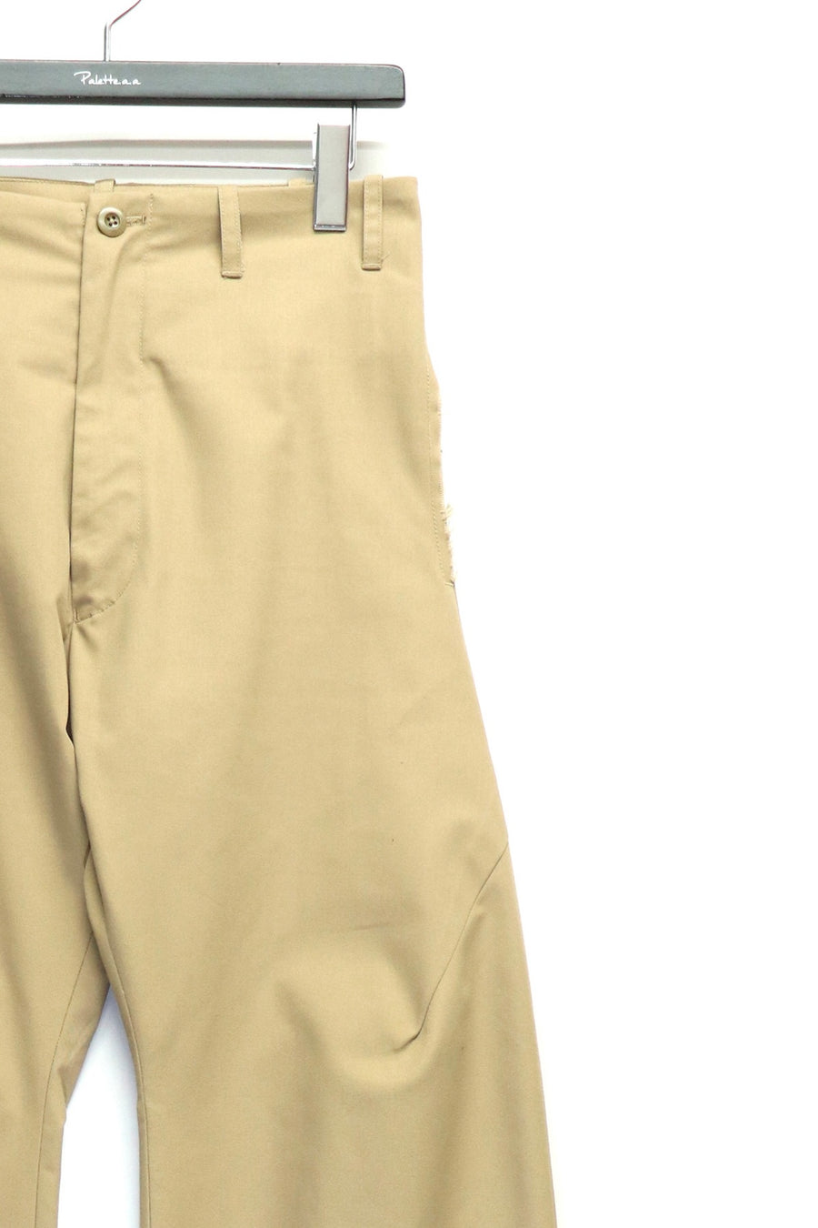 FILME FILLED  Tapered Straight Pants(BEIGE BROWN)