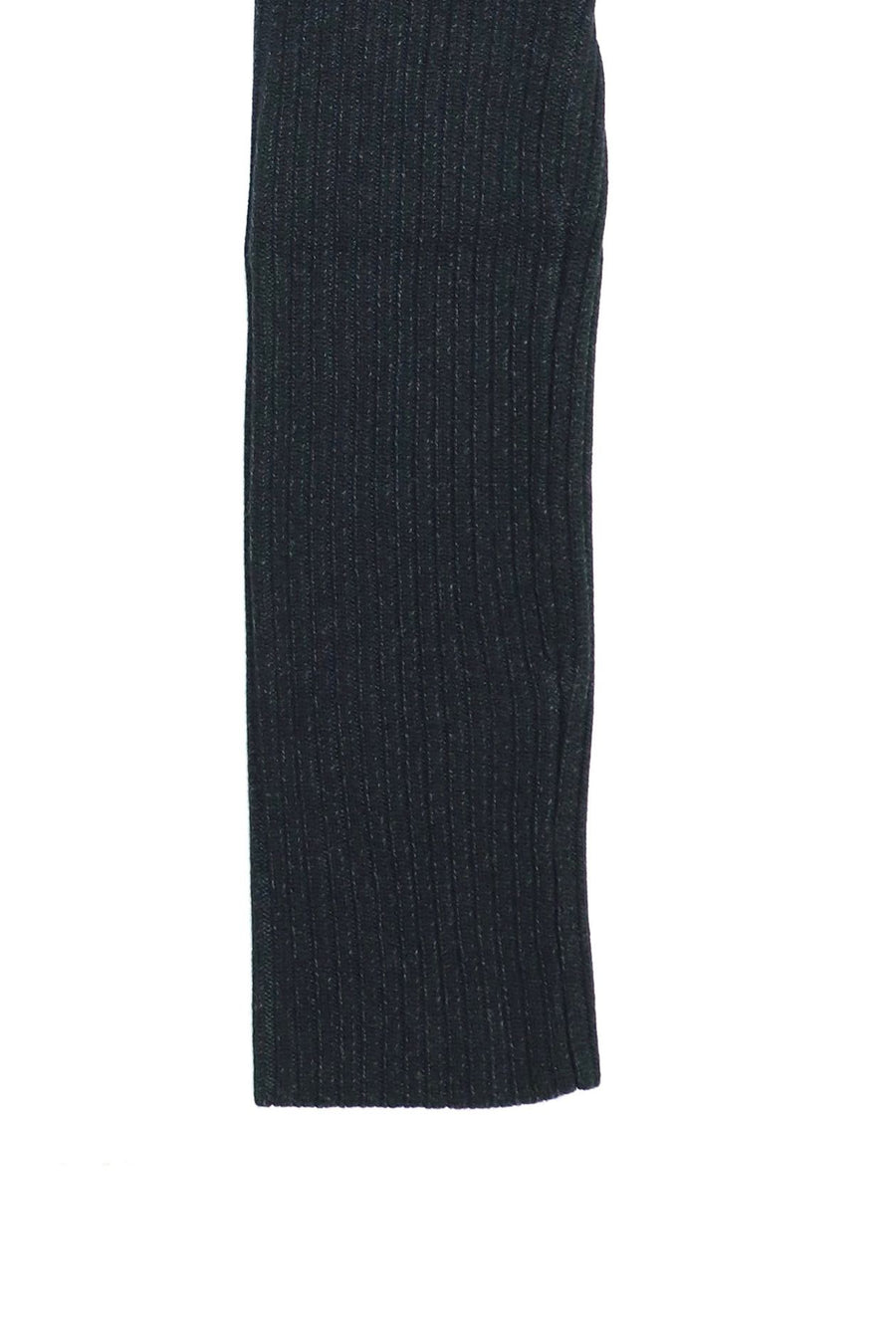 Voltage Control Filter  Wool Rib Knit Separate Pants(BLACK)