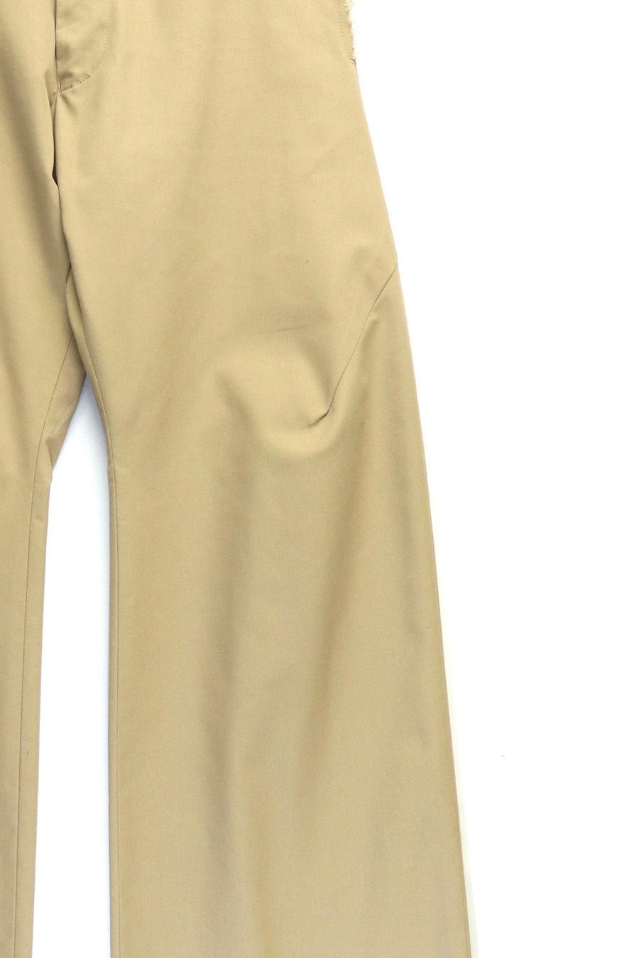 FILME FILLED  Tapered Straight Pants(BEIGE BROWN)