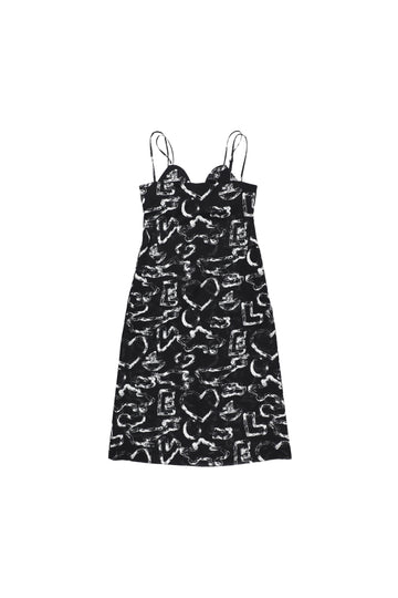 【25ss先行予約】BELPER  2025ss LOVE DRESS(BLACK) ※3月入荷予定予約品