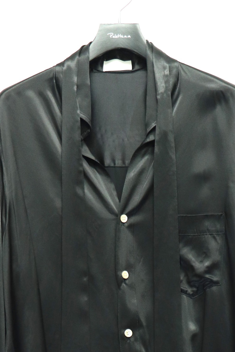 BED j.w. FORD  Tie Collar Shirts(BLACK)