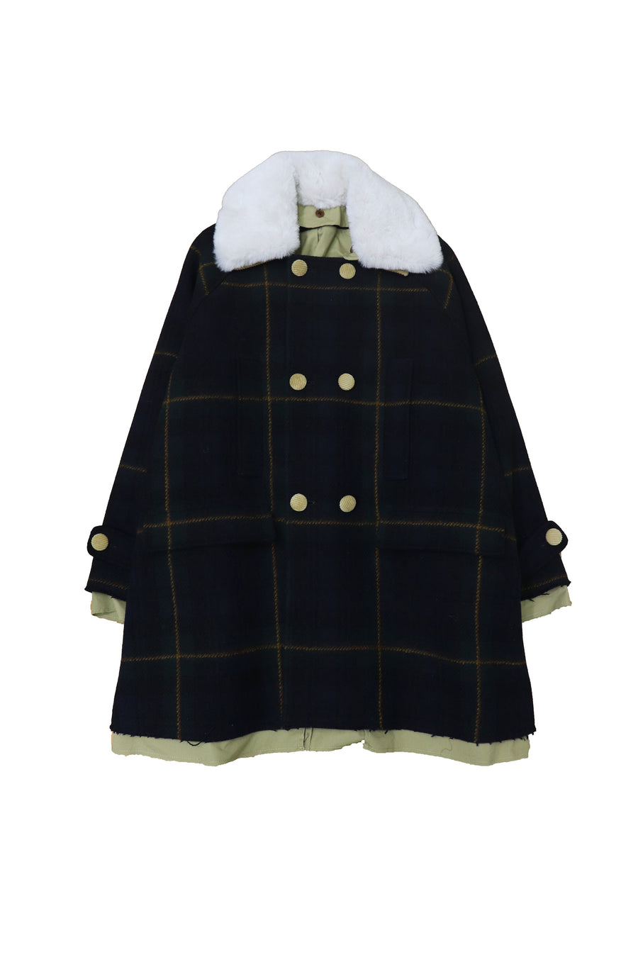 HOMMENA  A Line Short Coat