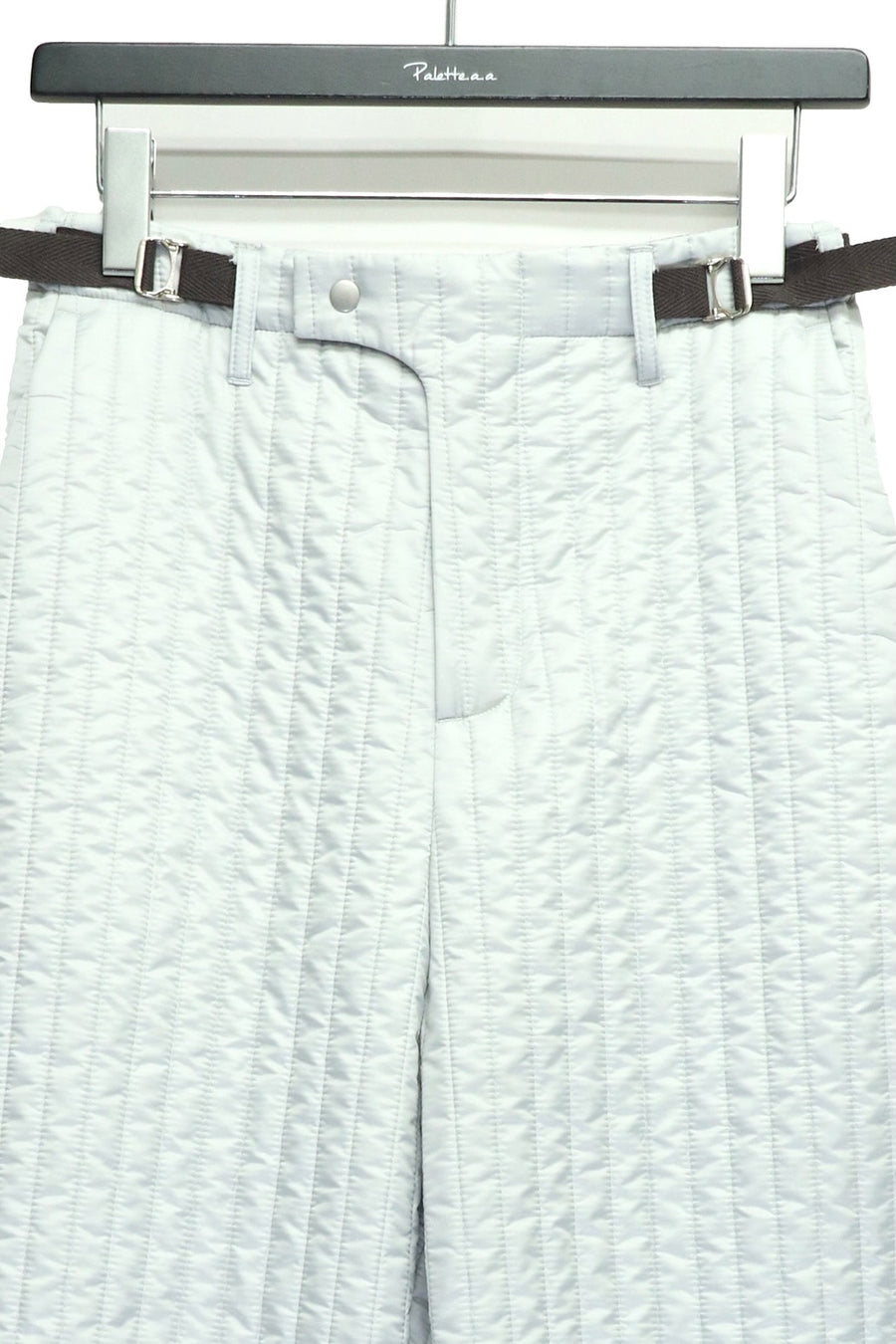 beta post  wide-wale quilting pants