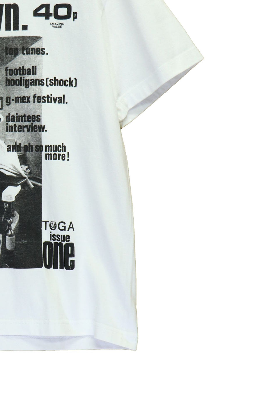 TOGA VIRILIS(トーガ ビリリース)のPrint T-shirt ISSUE ONE BOY'S OWN