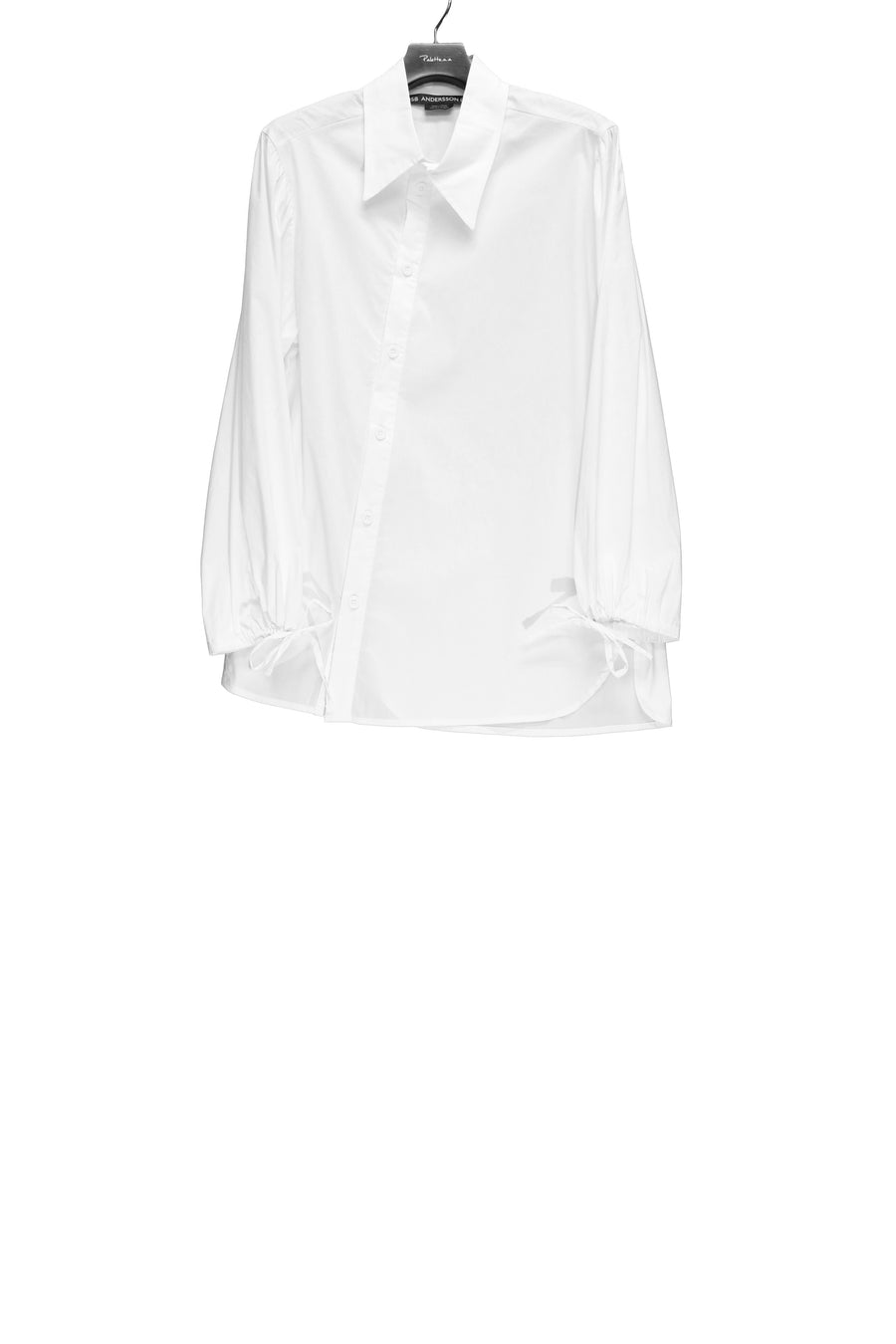 ANDERSSON BELL  BOUQUET ASYMMETRIC SHIRTS(WHITE)