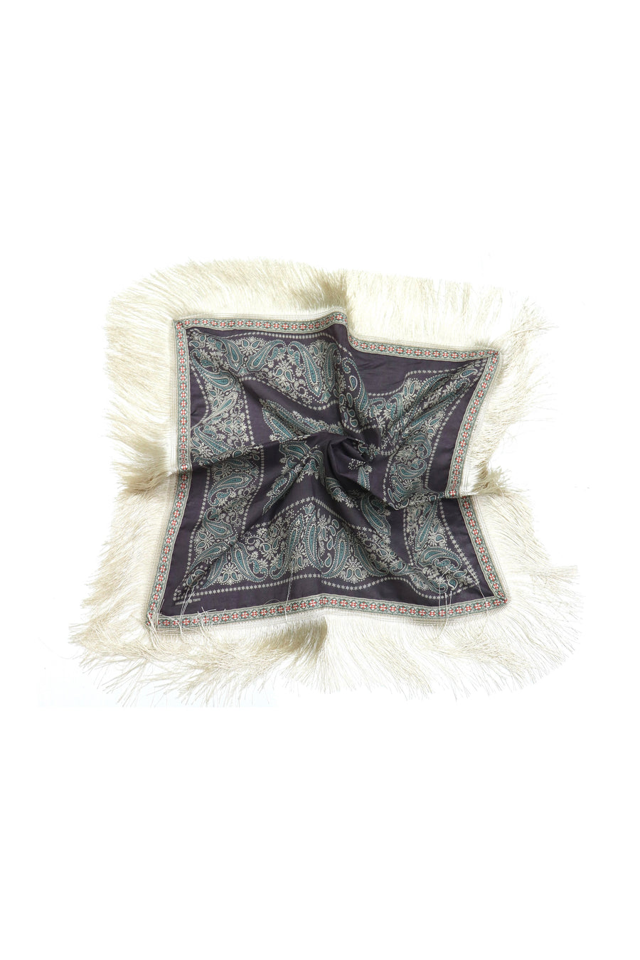 SUGARHILL  FRINGE BANDANA(PURPLE)