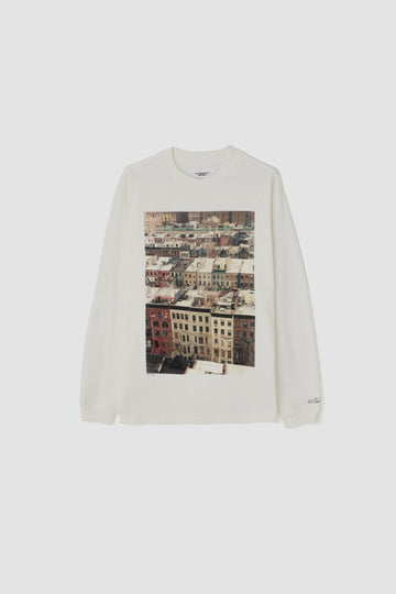 JOHN MASON SMITH × TIM BARBER roof top L/S T-SHIRT