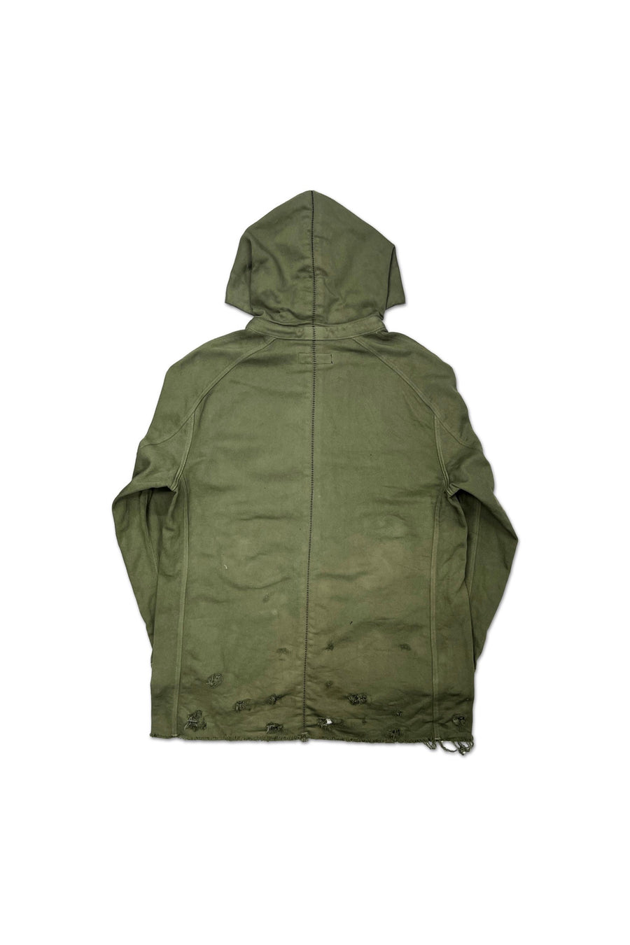 ー］Minus(マイナス)のHome Chore With Damaged INLAY DENIM OLIVE