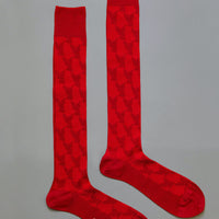 MASU(エムエーエスユー)のANGEL MONOGRAM SOCKS REDの通販｜PALETTE 