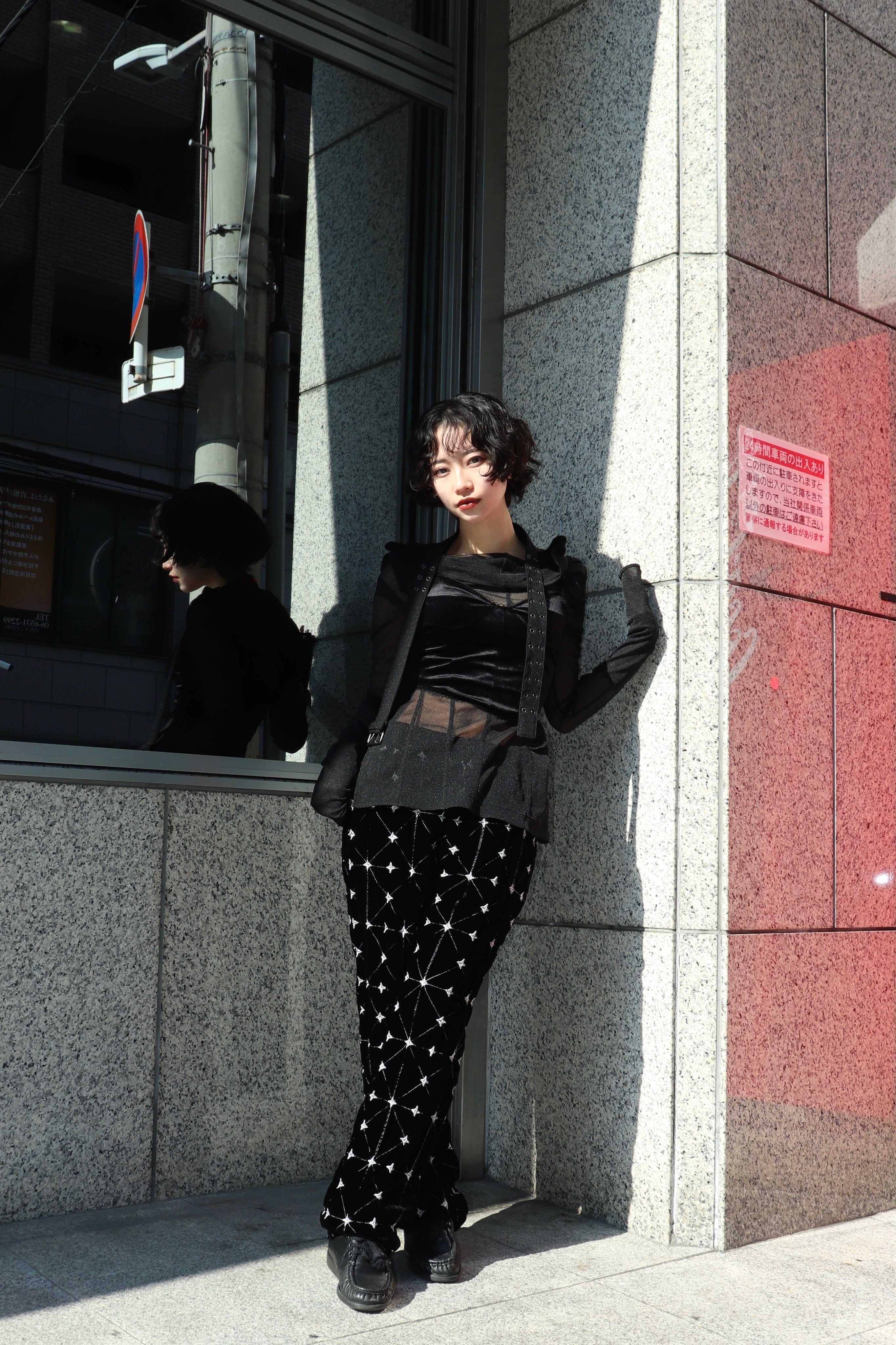 BELPER EMBROIDERY VELVET PANTS サイズ1 2025-01-20123947_4b506c76-94e6