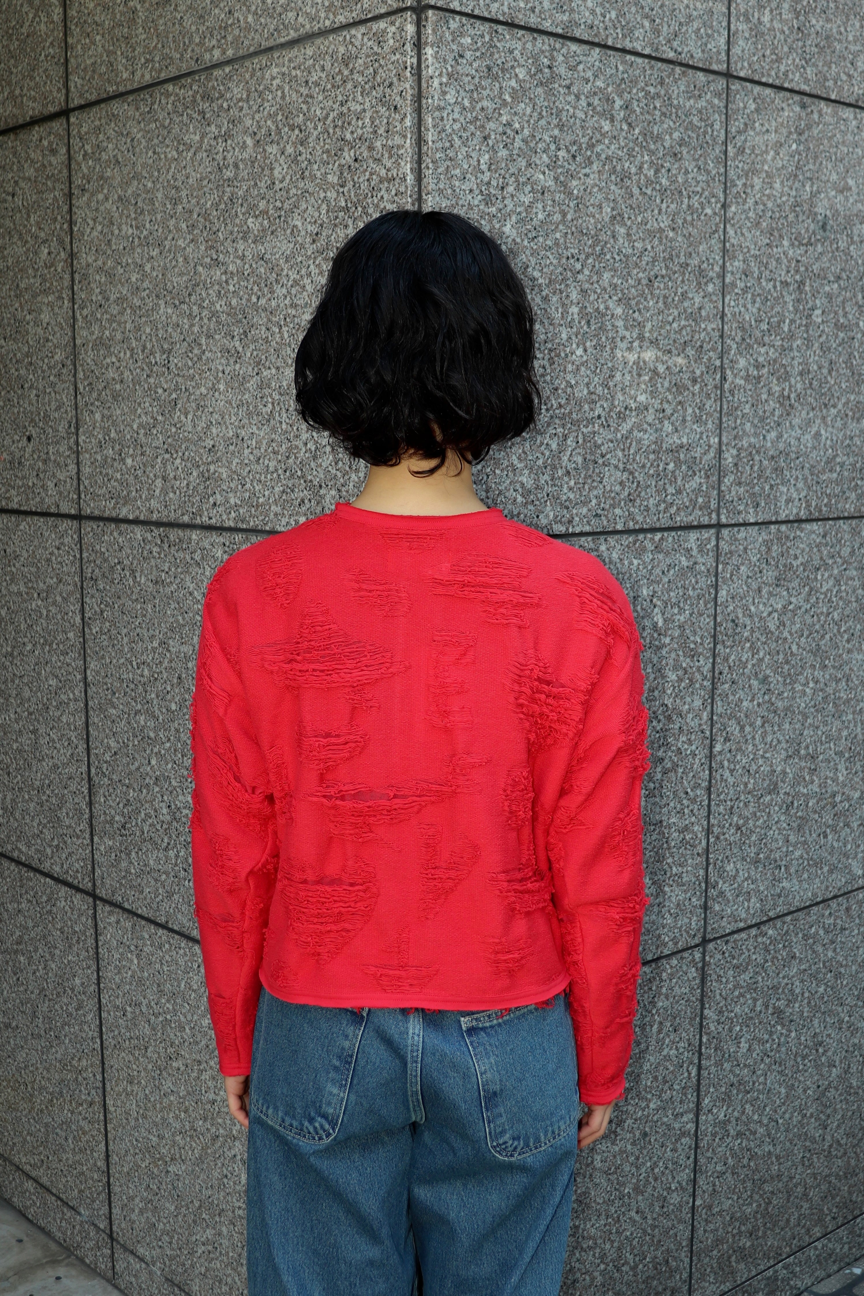 BELPER(ベルパー)のLOVE SWEATSHIRT RED(トップス)の通販｜PALETTE art