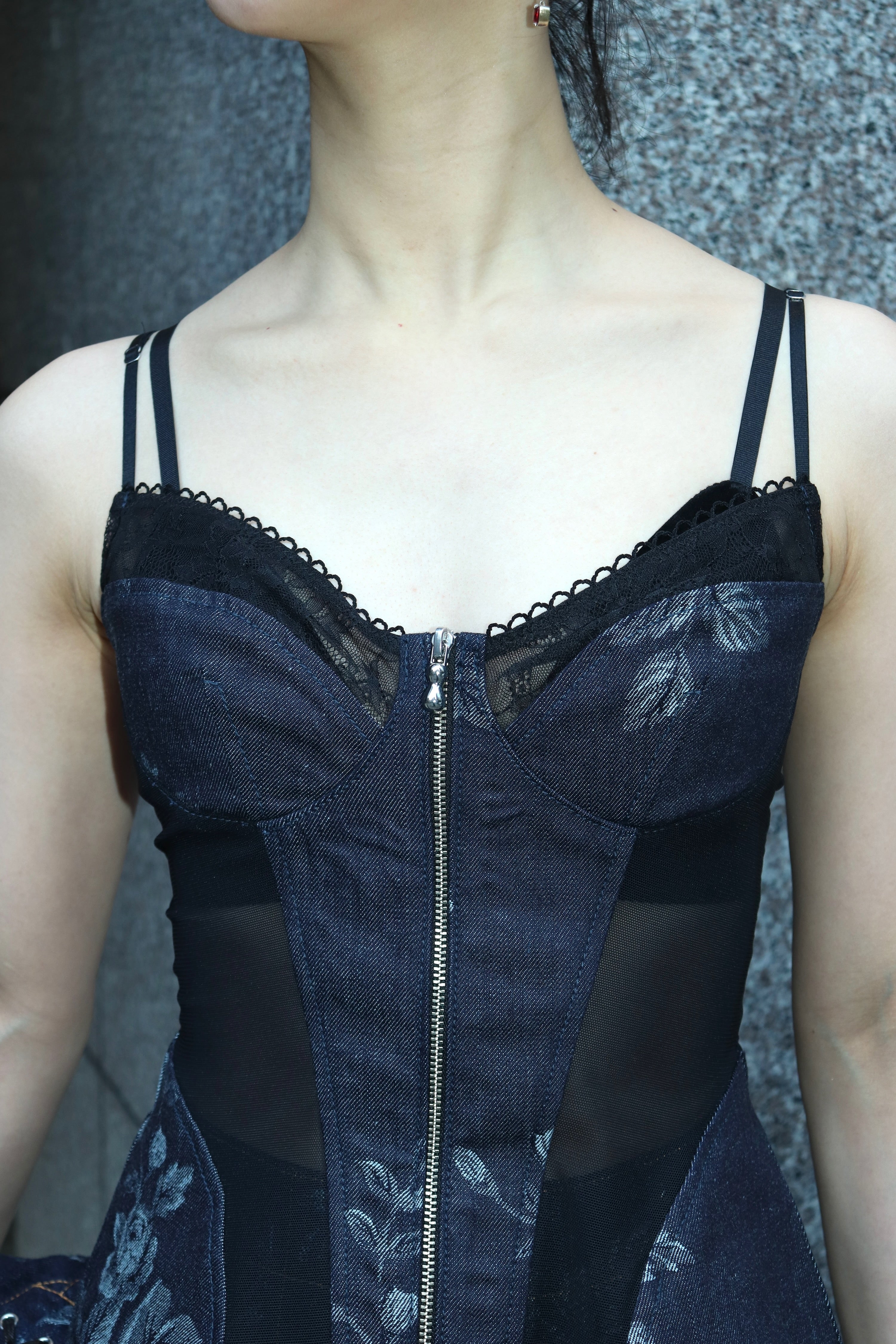 FETICO(フェティコ)のROSE DENIM BUSTIERの通販｜PALETTE art aliveの